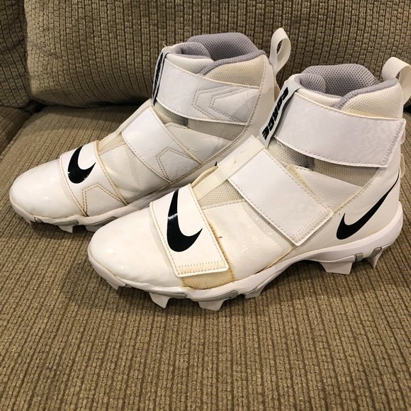 Nike Force FastFlex White Velcro Sports Cleat Size 6 - Picture 4 of 15